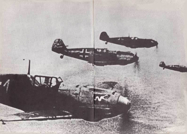ドイツ空軍、緒戦で圧倒的勝利